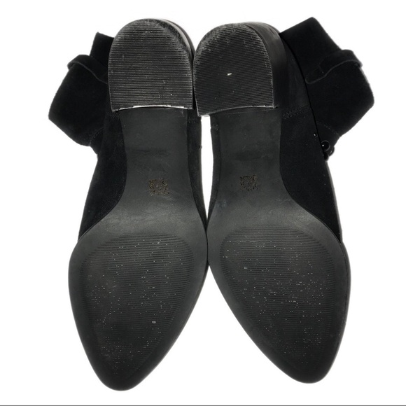 Anne Klein Guinn Embellish Stud Suede Bootie 7.5 - Picture 9 of 10